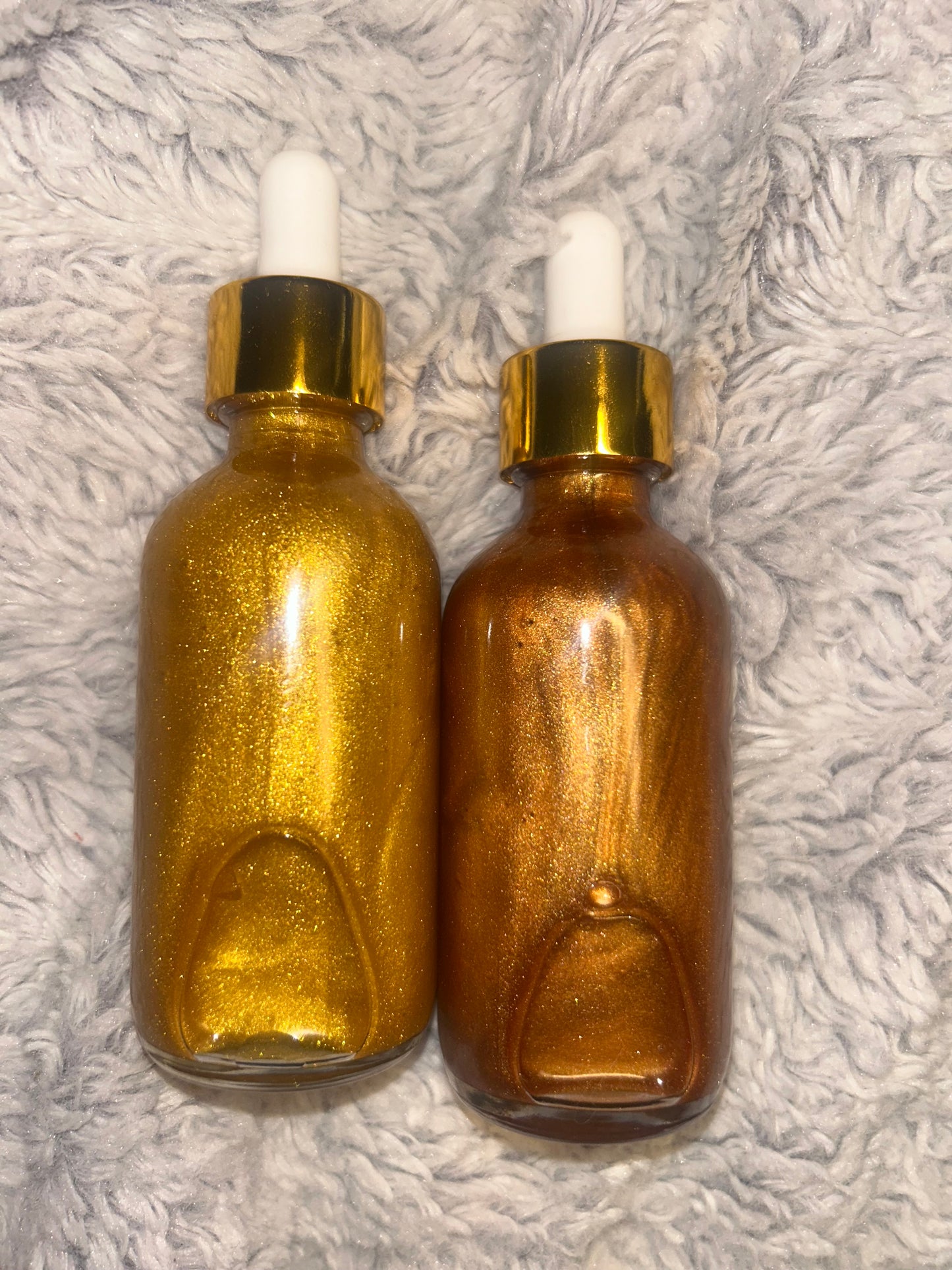 Shea butter baby shimmer body oil (scented)2oz