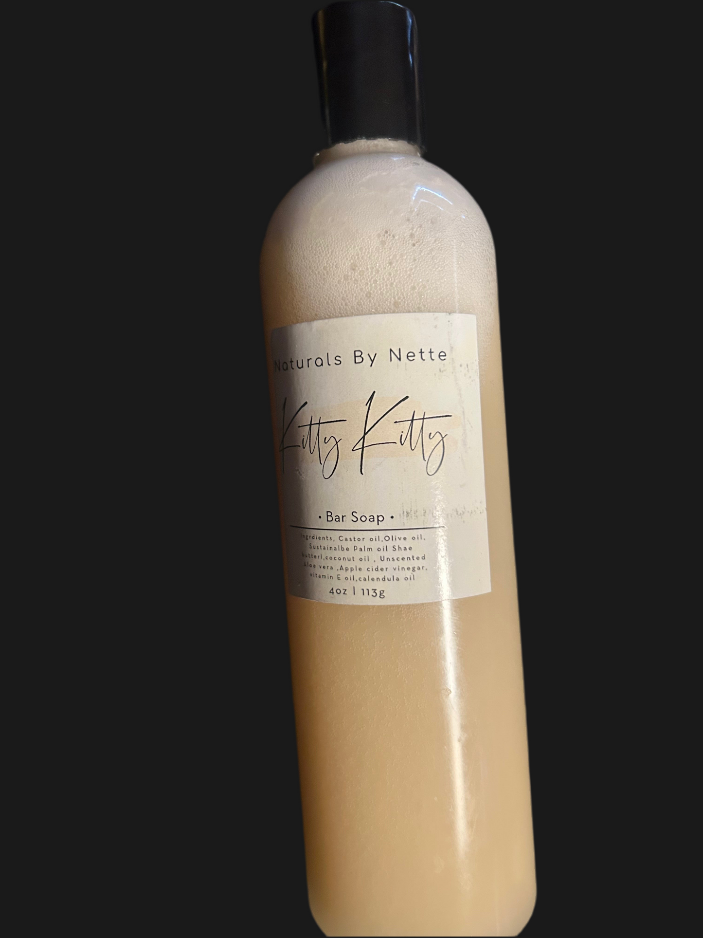 Kitty wash (same as bar ) added ingredient glycerin .