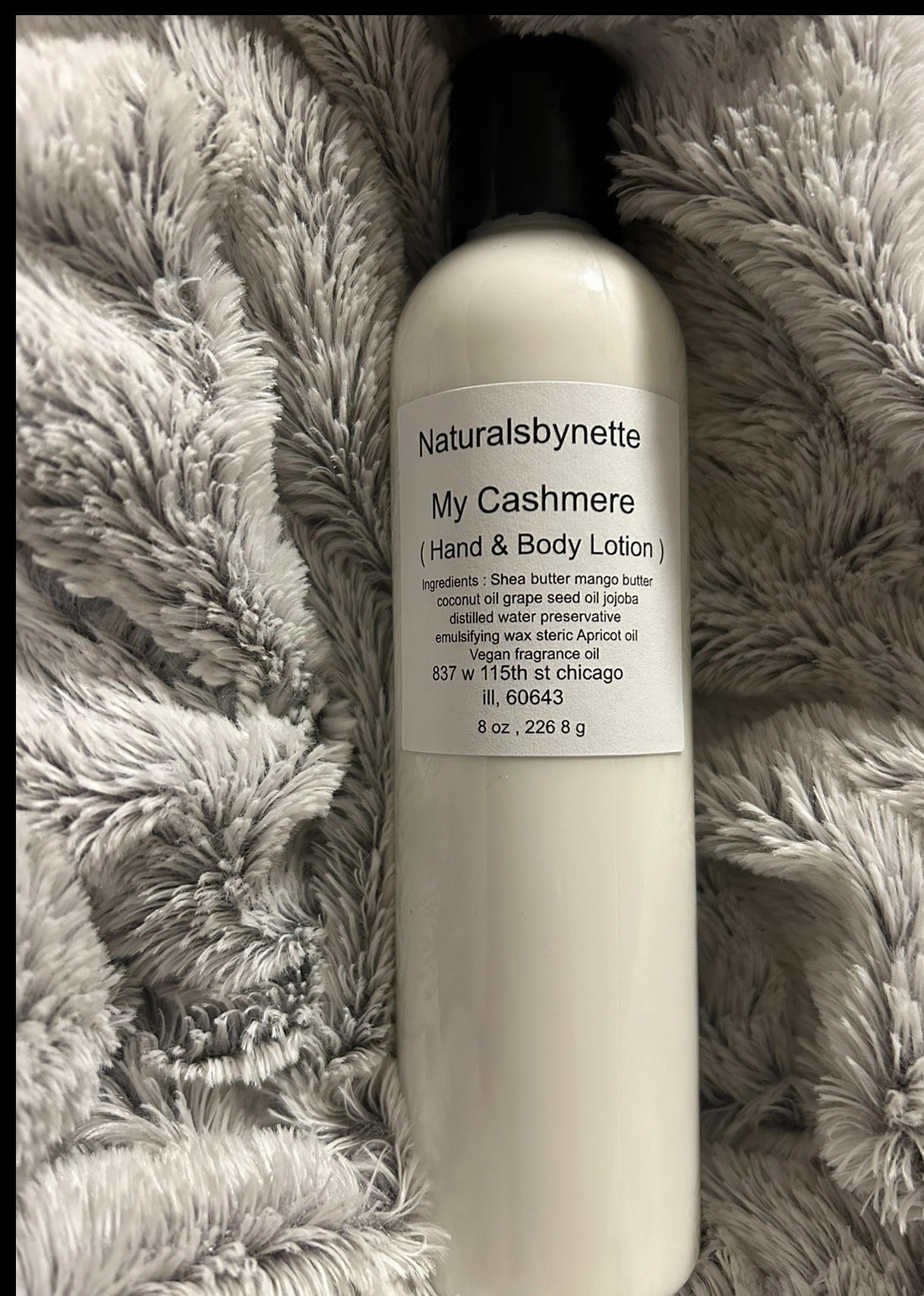 Cashmere hand and body lotion