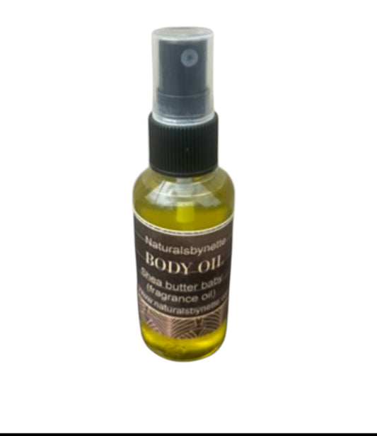 Body oil (shea butter baby ) 2oz fragrance